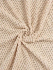 1入組素色沙發座位套 - 米色 - 查看 4