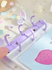 1入組卡通熊圖案隨機相簿 - 彩色 - 查看 3