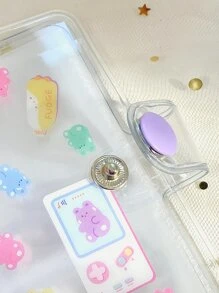 1入組卡通熊圖案隨機相簿 - 彩色 - 查看 6