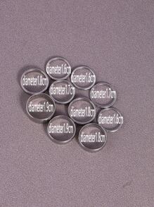 Fashionable and Popular 10pcs Men Minimalist Ring Stainless Steel for Jewelry Gift and for a Stylish Look - Silver - View 4