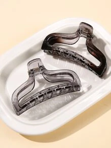 2pcs Ombre Hair Claw Casual Y2k Claw Clips Hair Clips Hair Jaw Clip Hair Clamps Hair Clutch Hair Catcher Clip