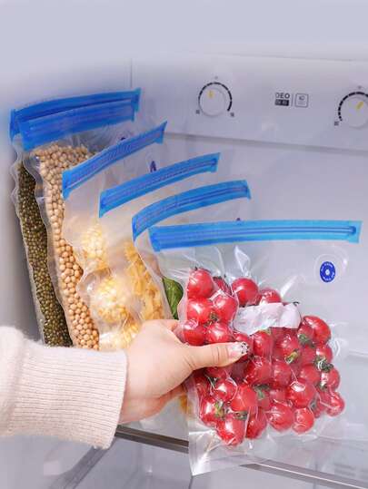 2入組透明食物儲存袋