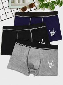 Áo lót Nam Con số Giải trí - Nhiều màu - Xem 1