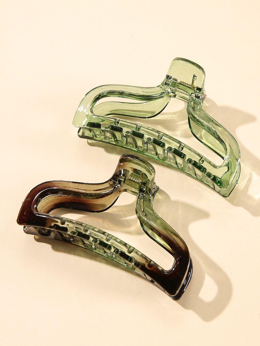 2 cái Ombre Hair Claw - Nhiều màu - Xem 1