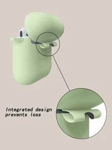 素色耳機殼適用於Airpods - 綠色 - 查看 6