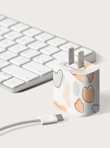 2張撞色貼紙適用於蘋果充電頭 - 彩色 - 查看 3