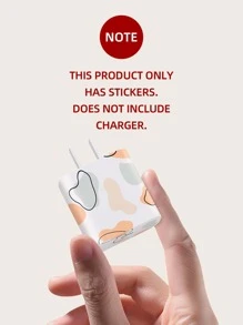 2張撞色貼紙適用於蘋果充電頭 - 彩色 - 查看 5