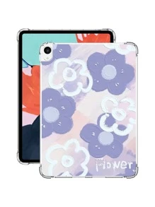 Flower Pattern Anti Fall Case For Ipad Shein Usa