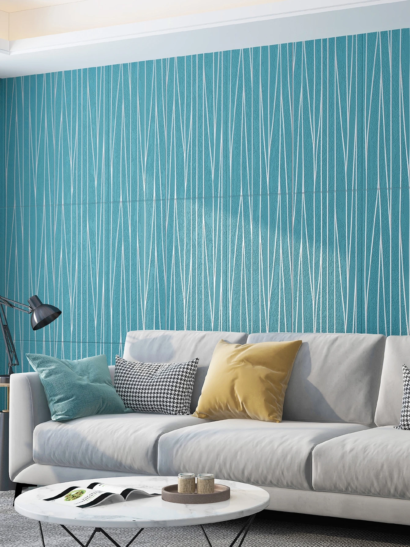 1個 幾何学模様 壁紙