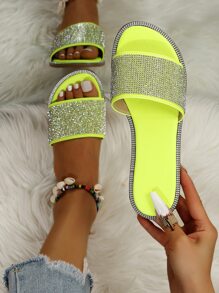 Dép bệt Nữ - màu xanh lá - Xem 6