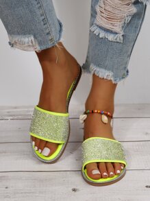 Dép bệt Nữ - màu xanh lá - Xem 1