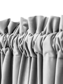 1pc Multi-Color Curtain Living Room Bedroom Decoration Rod-Pocket Window Curtain