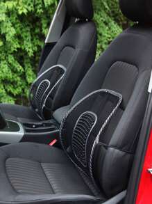 Car Seat Waist Mesh Cushion - Multicolor - View 1