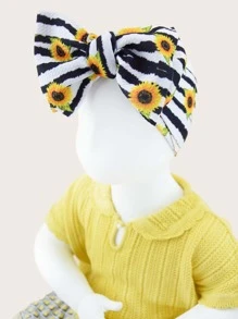 3 cái Bé Gái Mới Biết Đi Nơ Trang Trí Tóc Băng - Nhiều màu - Xem 2