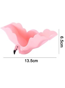 1pc Flamingo Shaped Soap Dish - Pink - View 6