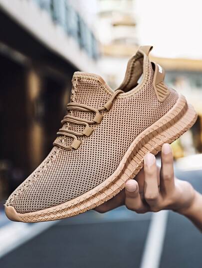 Spring New Arrival Women's Shoes, Korean Style Lightweight Tie-Up Casual & Fashionable Sneakers For Women