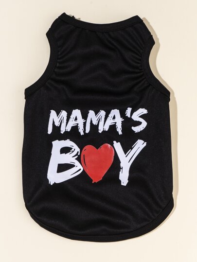 Letter Graphic Pet Tank