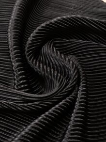 1入實心通用街頭時尚多用途仿製搖滾口袋廢棄圍巾頭巾，頭帶，理想裝扮你的形象 - 黑色 - 查看 4