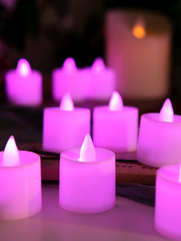 6pcs Electronic Flameless Candle SHEIN UK