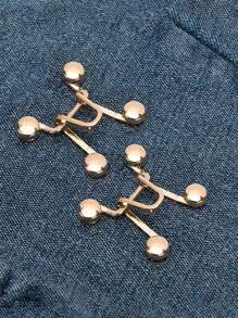 1pc Jean Waist Adjustment Buckle - Gold - View 5