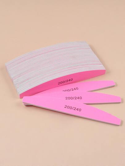 klimonla 5 st. 200/240 Grit nagelfilsset, nageltillbehör, nagelverktyg, nagelkonstverktyg, skolstart, naglar, nagelverktyg för press-on naglar