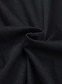 Boys Tropical & Letter Graphic Tee - Black - View 5