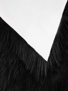 Tấm thảm mờ rắn - màu đen - Xem 3