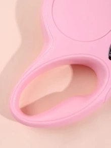 1入組自動可伸縮寵物牽引繩 - 粉色 - 查看 6