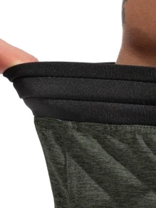 Quần short thể thao nam Thể thao - Màu xanh lá cây đậm - Xem 3