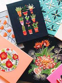 50入組十字繡線 - 彩色 - 查看 4