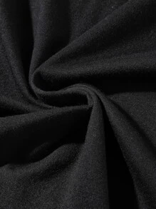 Claim Dot Men Plus Milk Tea And Japanese Character Graphic Tee - Black - View 3