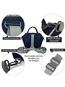 1pc Multifunctional Portable Diaper Bag