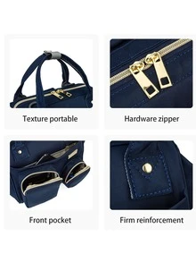 1pc Multifunctional Portable Diaper Bag