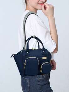 1pc Multifunctional Portable Diaper Bag