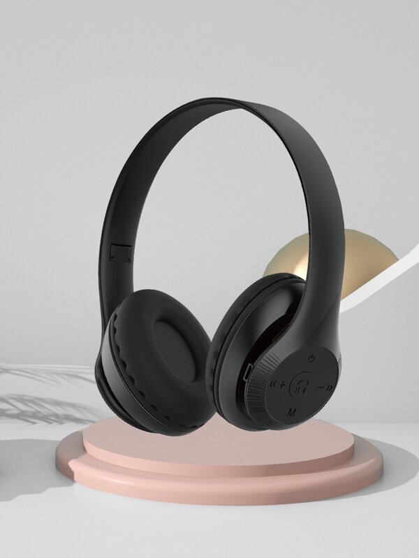 Kids Plain Foldable Wireless Headset SHEIN UK