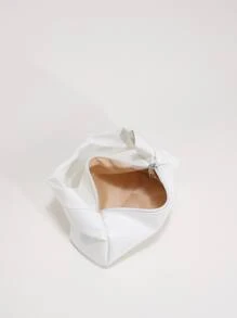 Mini Solid Color Handbag, Multi-Purpose Casual Tote Bag, Bucket Bag, Fashionable Square Bag, Cosmetic Bag