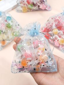 10 件 - 蓝星网袋捆扎网袋，包装袋，包装袋 - 淺藍色 - 查看 3
