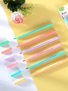 6pcs Random Color Marker - Multicolor - View 2