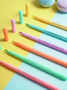 6pcs Random Color Marker - Multicolor - View 6