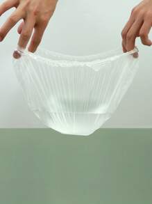 100 piezas Funda transparente alimento almacenamiento - transparente - Ver 4