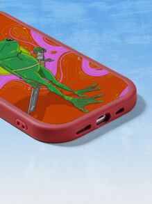 ArloShelleyQuartz Frog Pattern Phone Case - Multicolor - View 2