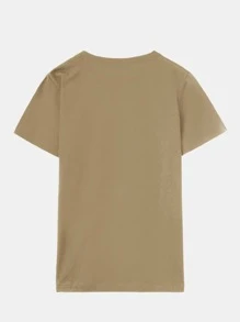 Geekydog Kawaii Bee Print Tee - Khaki - View 2