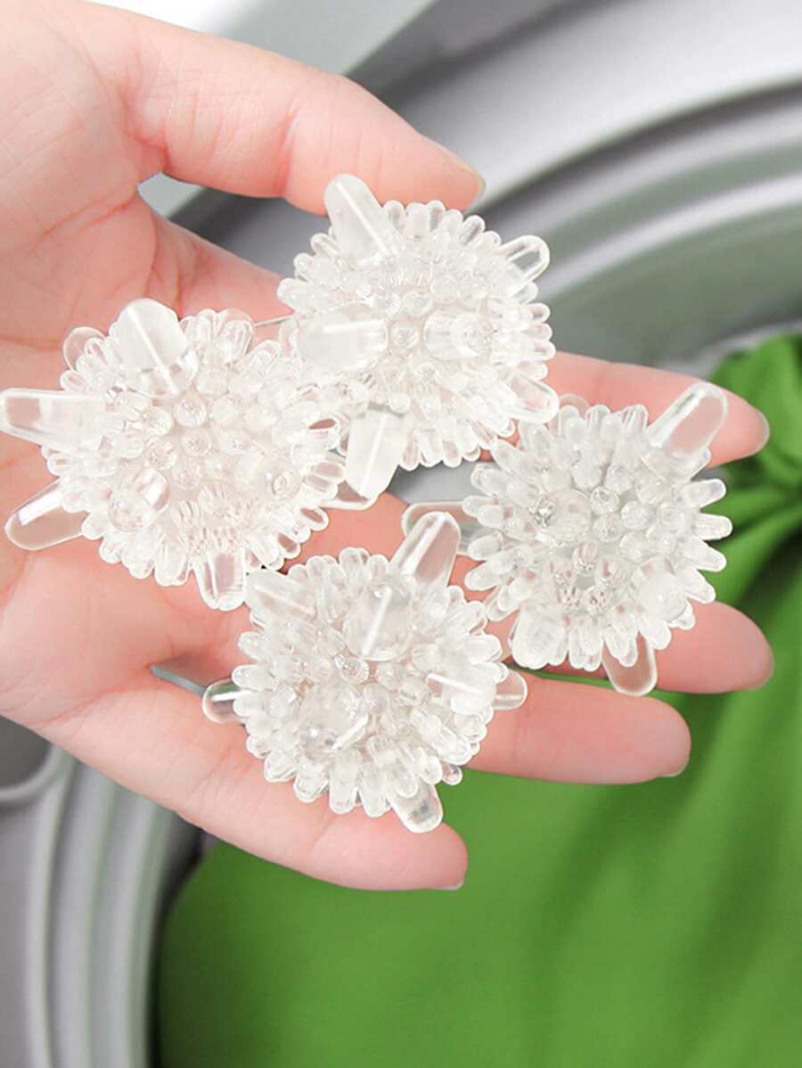 4入組透明洗衣球