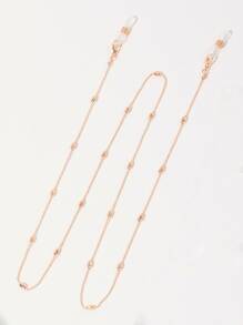 2pcs Minimalist Face Covering Chain - Multicolor - View 4