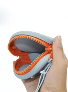 Ví Nữ màu trơn Đúng mốt - Màu xanh nhạt - Xem 6