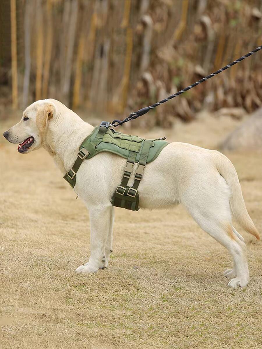 1 pieza Arnés para mascotas - Verde Oscuro - Ver 1