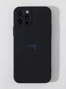 心形图案手机壳，极简电磁手机壳，兼容和Galaxy，17 Pro Max，17，Galaxy手机壳，国际版，非国内版 - 彩色 - 查看 1