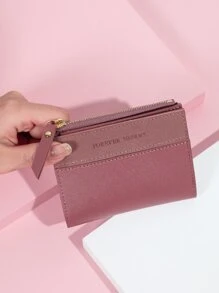 字母图案 小号零钱袋 小号证件窗 拉链女士钱包 迷你 轻便 信用卡 便携现金 简约 时尚 现代商务 情人节 周年纪念 生日礼物 女士 女孩 女士 周年纪念 生日礼物 礼品钱包 钱包女士 教师礼物 送给女朋友的礼物 女性礼物 送给教师的礼物 腕带钱包 学校用品 教师礼物 返校女士钱包 钱包 小钱包 - 粉色 - 查看 3