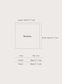 khăn rằn in hoa - Nhiều màu - Xem 5