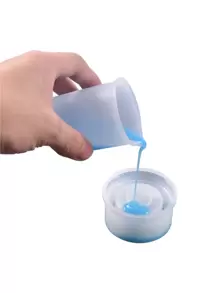 1pc 100ml Measuring Cup Design DIY Silicone Mold,Simple White Mold For DIY Lovers - White - View 2